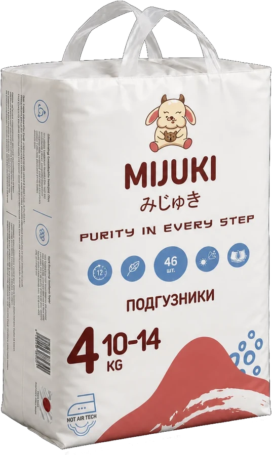 Подгузники MIJUKI L